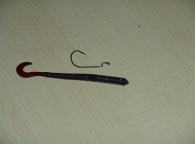 How To Rig The Worm To The Fishing Hook Bass Fishing Tips For Beginner