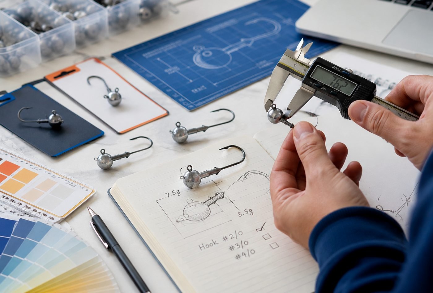 Modified fishing tackle product development