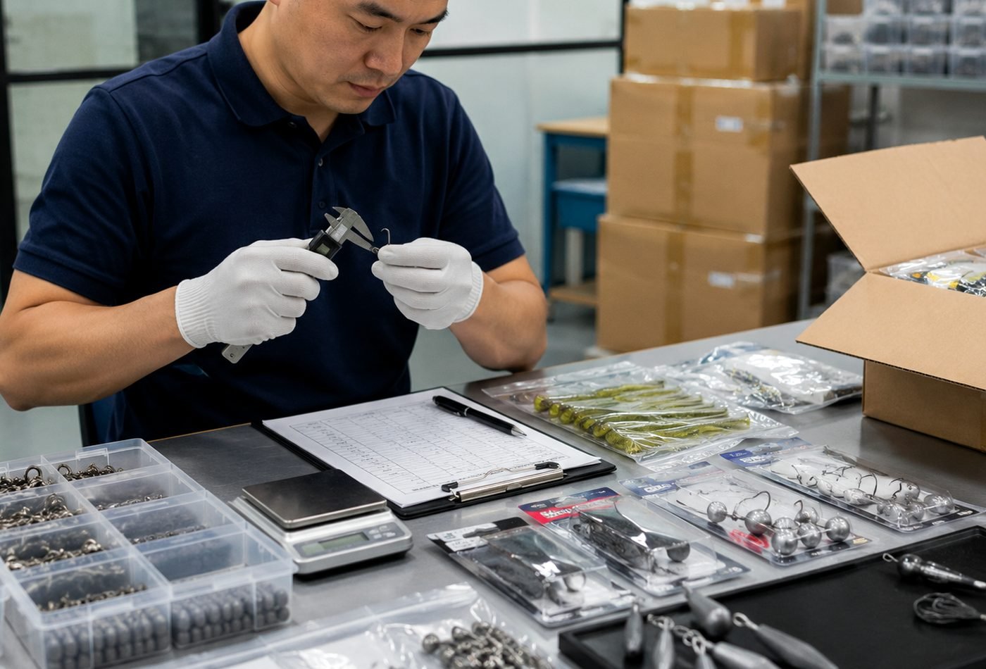 Quality Control Checklist for Fishing Tackle Orders