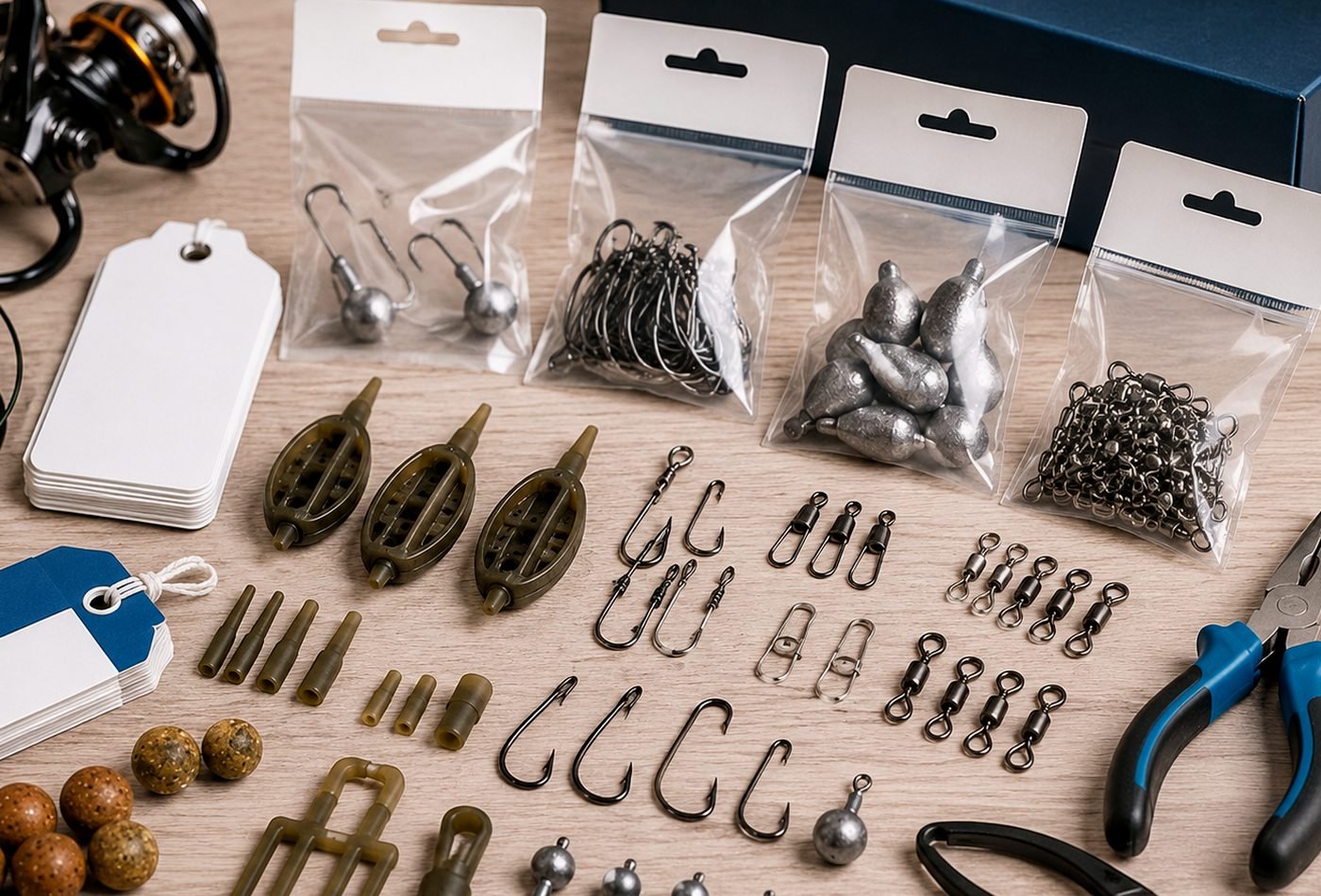 Fishing tackle product capability grouped for procurement
