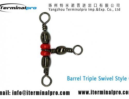 Barrel Swivel Triple Swivels Style C