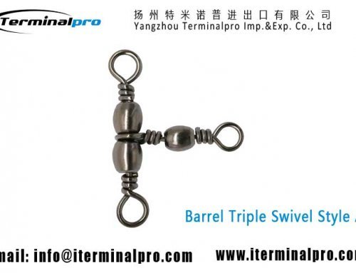 Barrel Swivel Triple Swivels Style A