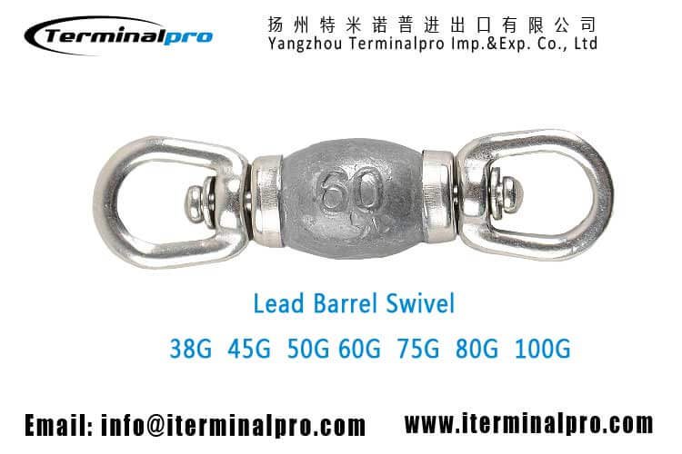 commercial-longline-fishing-lead-barrel-swivel-38G-45G-50g-60G-75G-80G-100G-TERMINALPRO