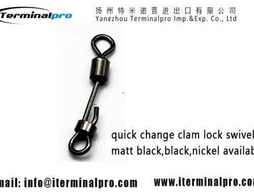 Quick Change Clam Lock Swivel