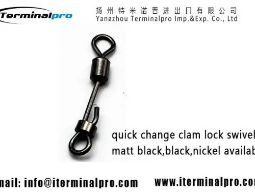 Quick Change Clam Lock Swivel