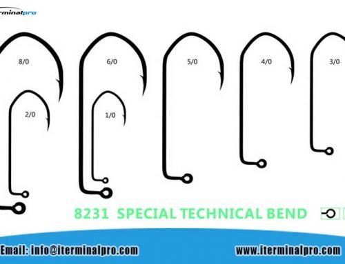 8231 Special Bend Jig Hook With Beak Point