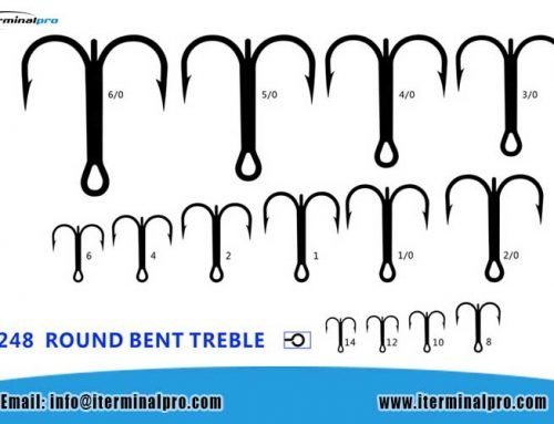 8248 Round Bent Treble Hook