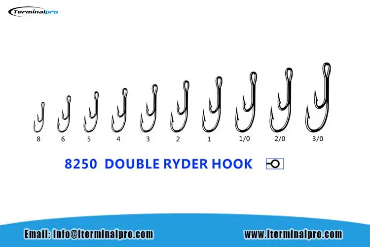 8250 Ryder Double Hook - Fishing Hook Wholesaler And Exporter