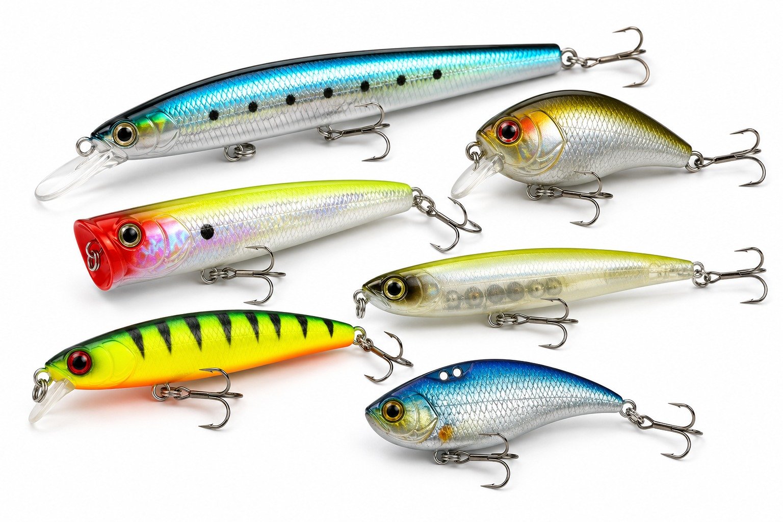 ABS hard lure OEM supplier for minnow crankbait jerkbait popper and VIB lure