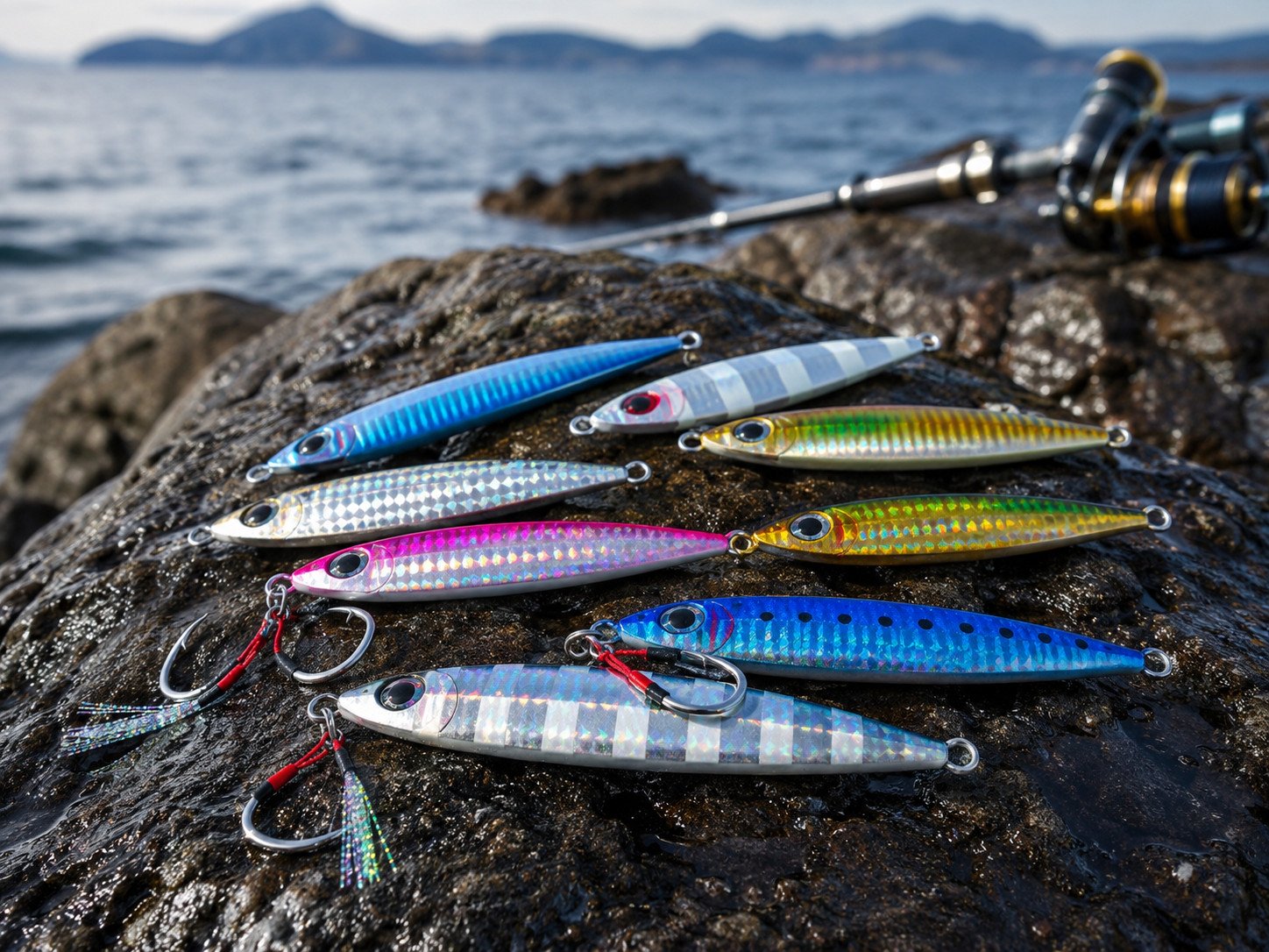 Jigging lures supplier for fishing tackle brands importers and wholesalers