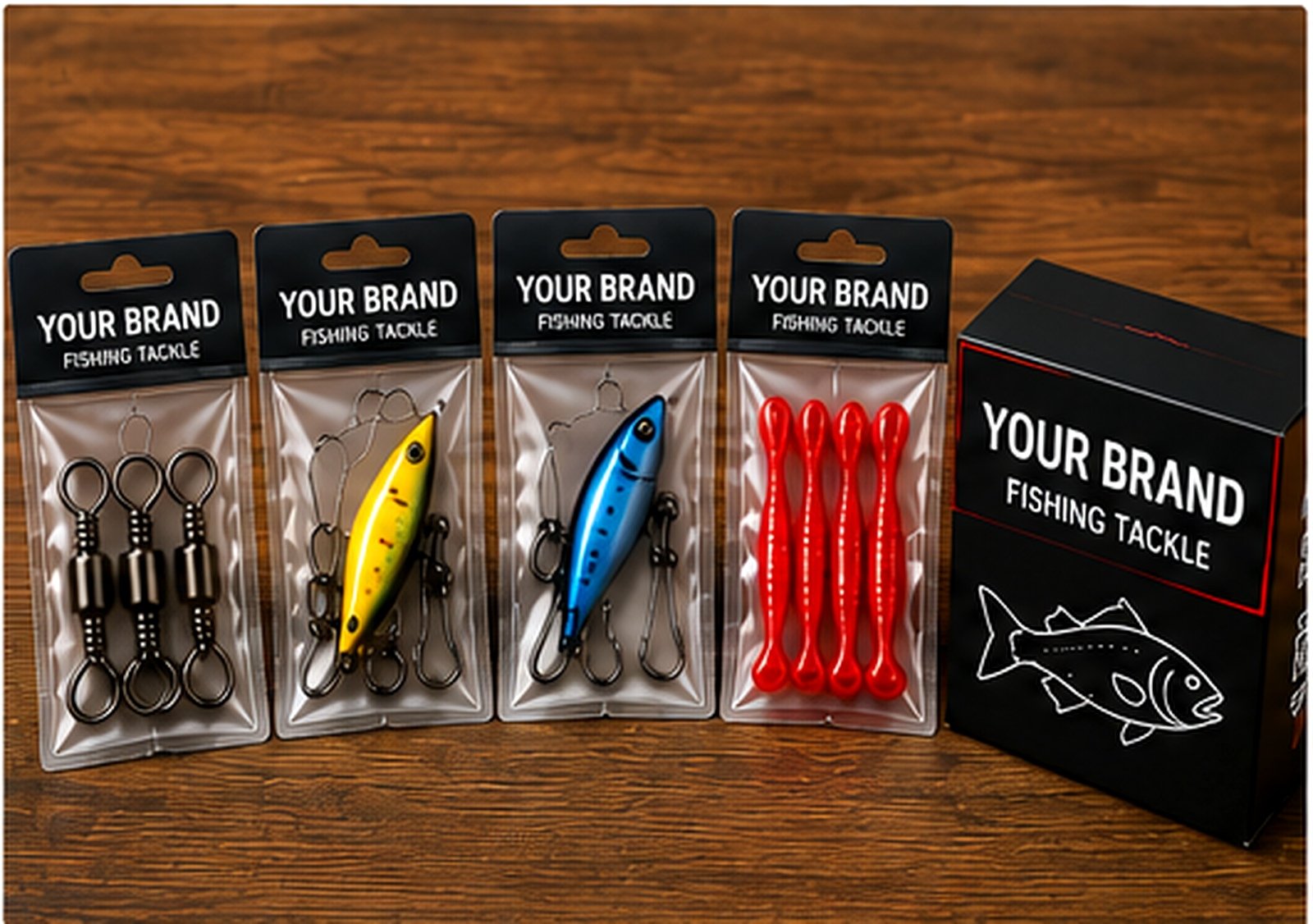 Private label fishing tackle packaging guide for importers and fishing tackle brands