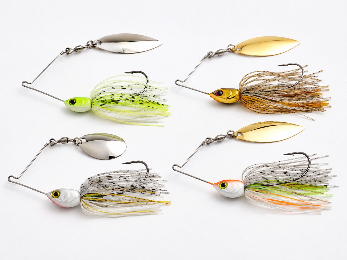 Single blade spinnerbaits for bass and predator fishing