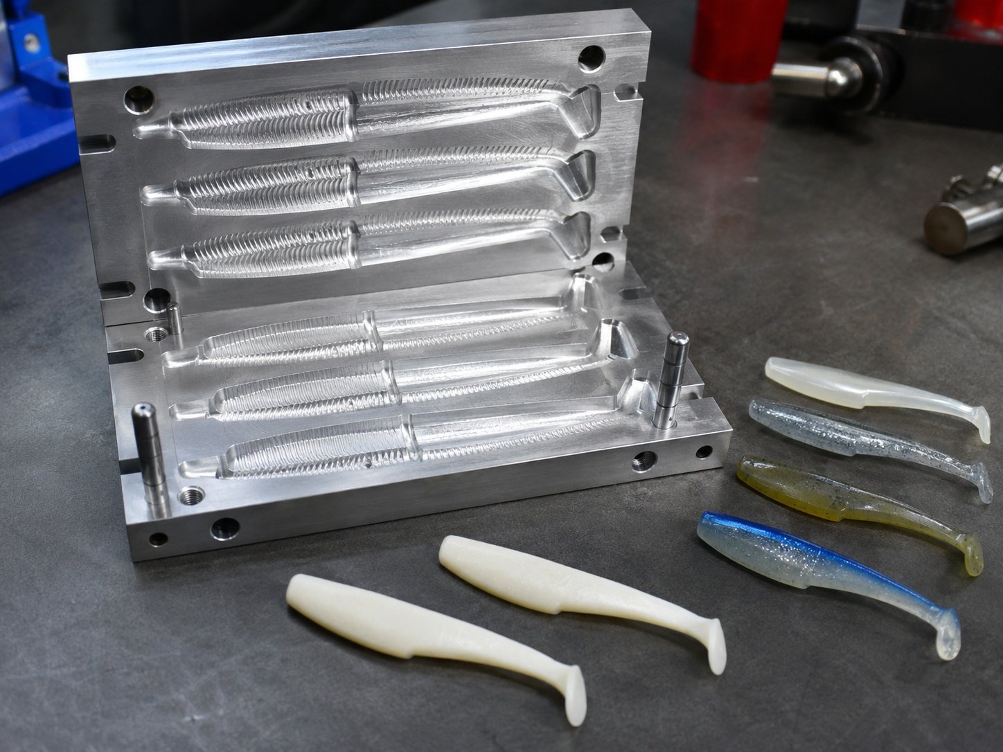 Soft bait mold prototype and sample development for OEM production