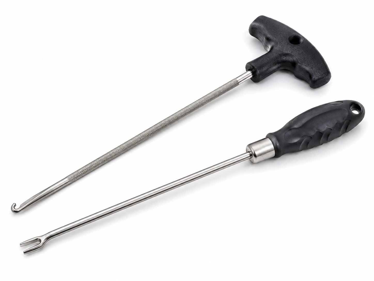 Hook removers and dehookers for fishing tool ranges