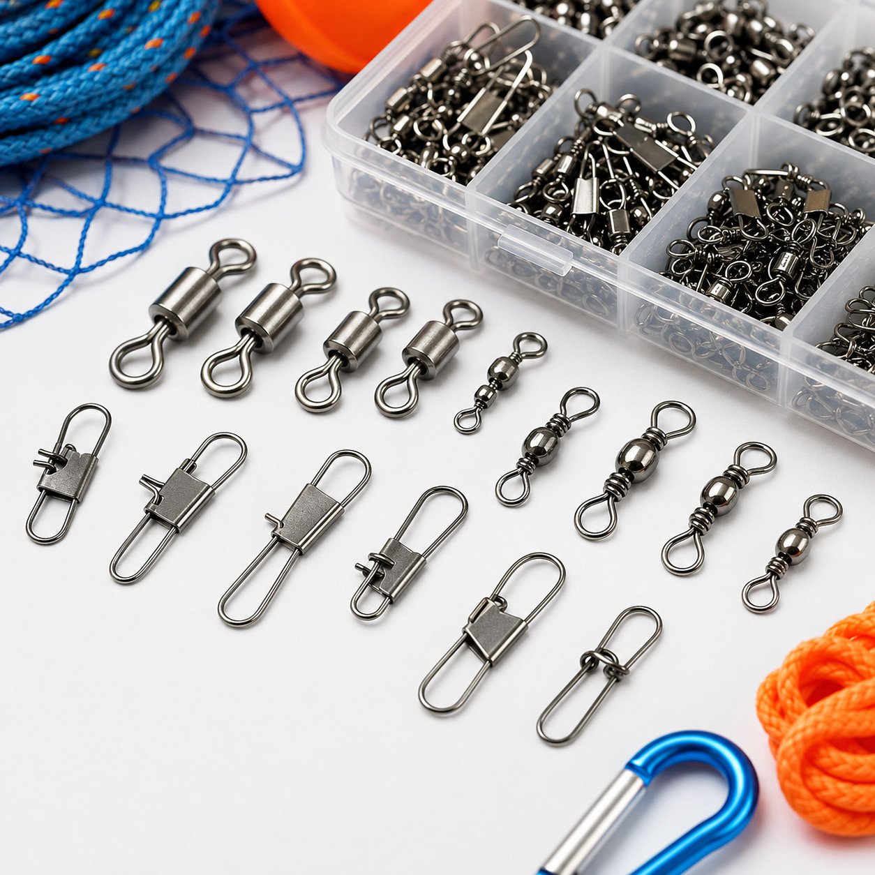 Swivels and snaps supplier for fishing tackle brands importers and wholesalers